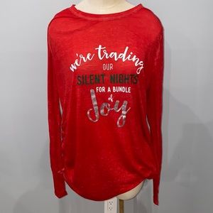 Motherhood Maternity XL Maternity Long Sleeve. Holidays/Christmas season wear